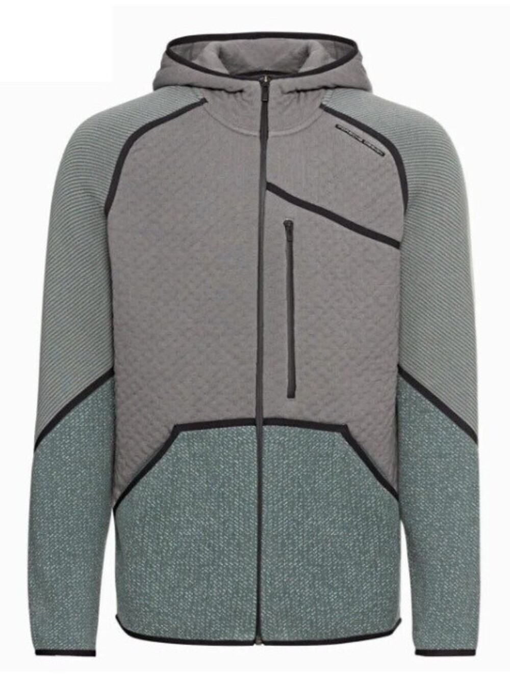 Puma Porsche Design Evoknit Midlayer Jacket 531983 01 Steeple Gray $290 2XL XXL